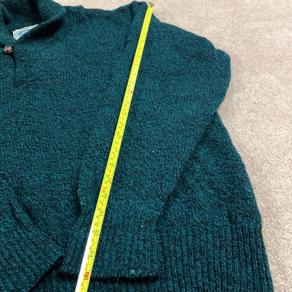 Environmental Clothing Co. Wool Sweater L Shawl Collar - Picture 9 of 9